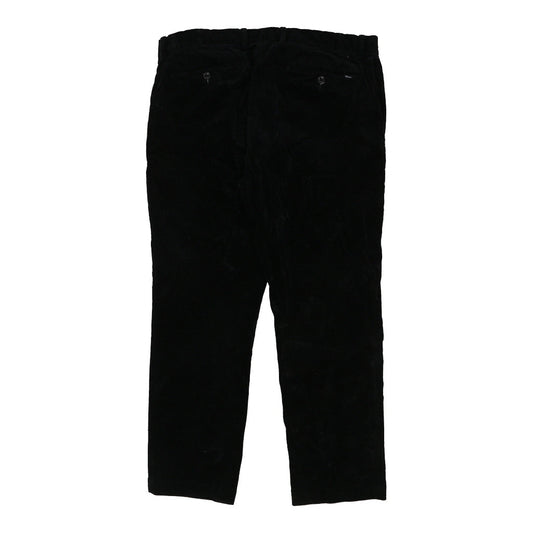 Vintage black Ralph Lauren Cord Trousers - mens 36" waist