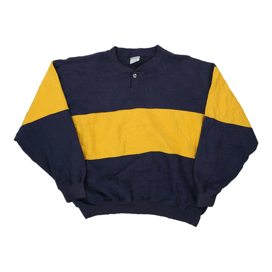 Vintage block colour Cheetah Sweatshirt - mens x-large