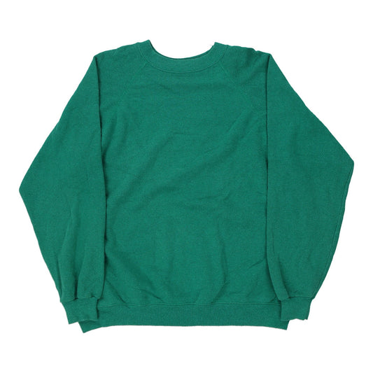 Vintage green Blank Hanes Sweatshirt - womens x-large
