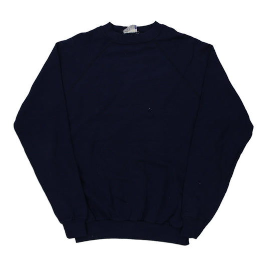 Vintage navy Blank Tultex Sweatshirt - mens xx-large