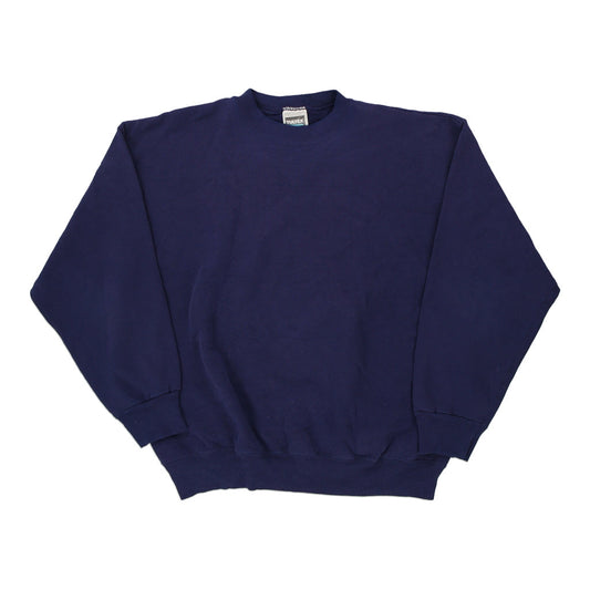 Vintage purple Blank Tultex Sweatshirt - mens x-large