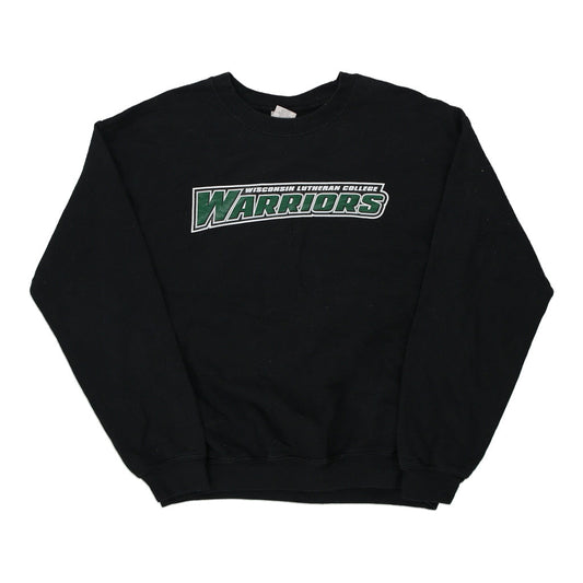 Vintage black Wisconsin Warriors Gildan Sweatshirt - mens large