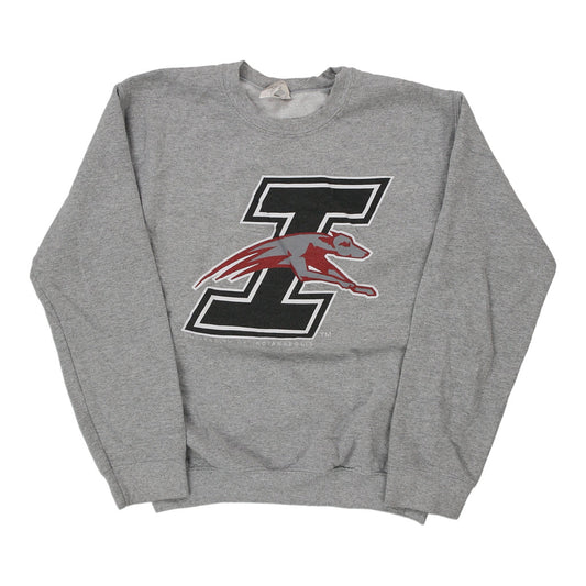 Vintage grey University Of Indianapolis Gildan Sweatshirt - mens small