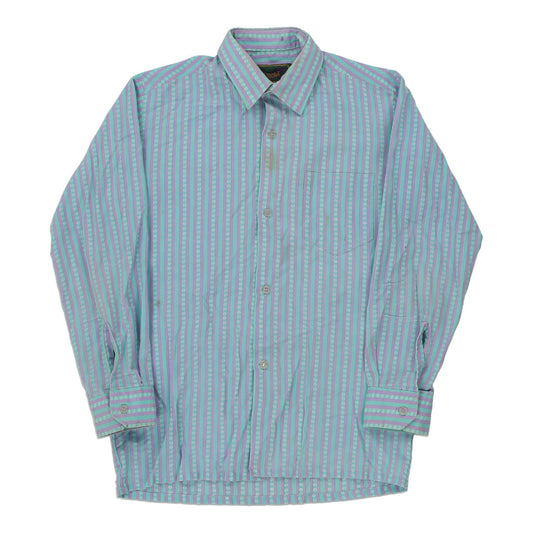 Vintage blue Age 10-11 Elbow Shirt - boys medium