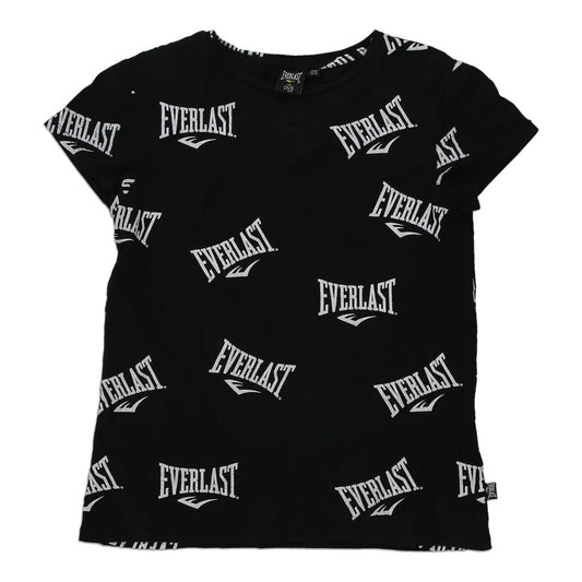 Vintage black Age 14-15 Everlast T-Shirt - girls large