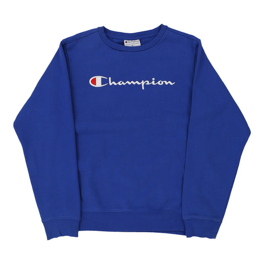 Vintage blue Age 14-16 Champion Sweatshirt - boys x-large