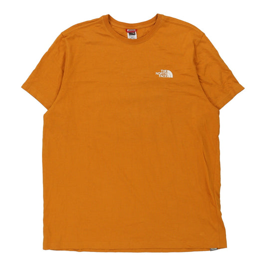 Vintage The North Face T-Shirt - XL Orange Cotton