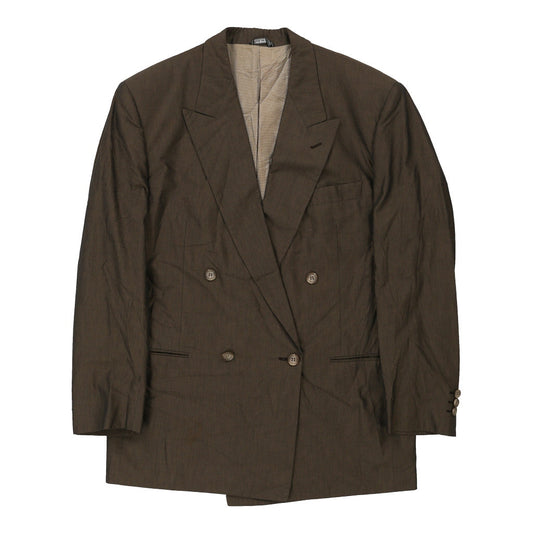 Vintage Bagutta Blazer - Medium Brown Wool