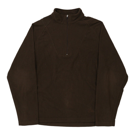 Vintage Outdoor Discovery Fleece - Medium Brown Polyester