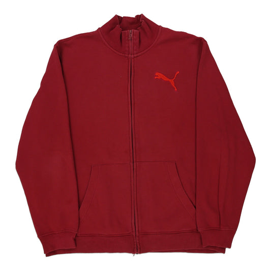 Vintage red Puma Zip Up - mens xx-large