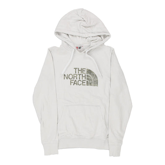 Vintage white The North Face Hoodie - womens small