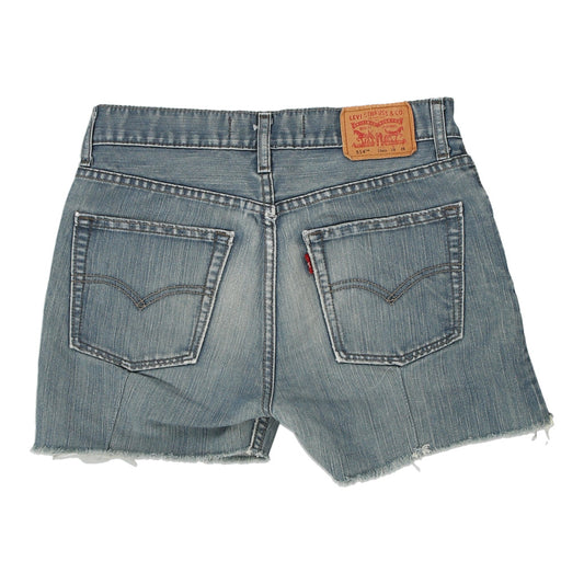 Vintage blue 514 Levis Denim Shorts - womens 28" waist
