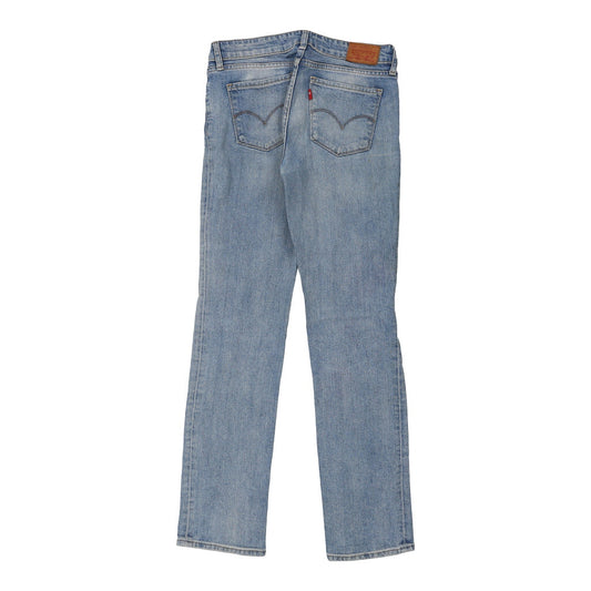 Vintage 714 Straight Levis Jeans - 27W UK 8 Blue Cotton