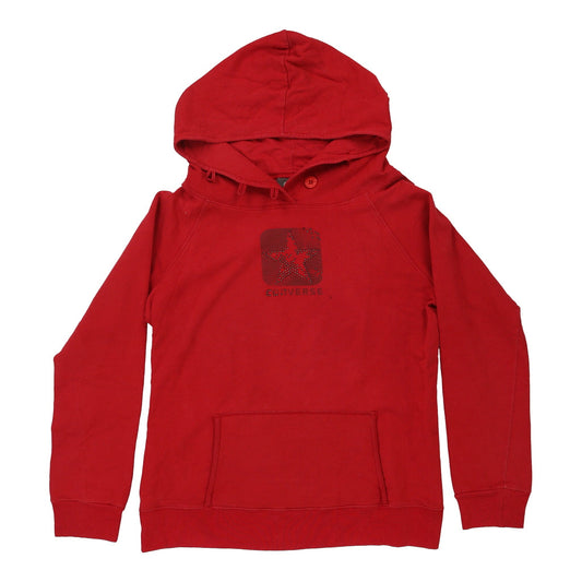 Vintage Age 13-14 Converse Hoodie - XL Red Cotton