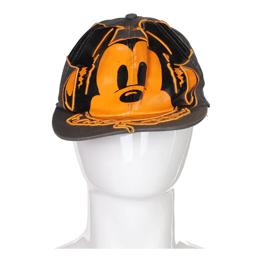 Vintage Mickey Mouse Disney Graphic Cap - No Size Grey Cotton Blend