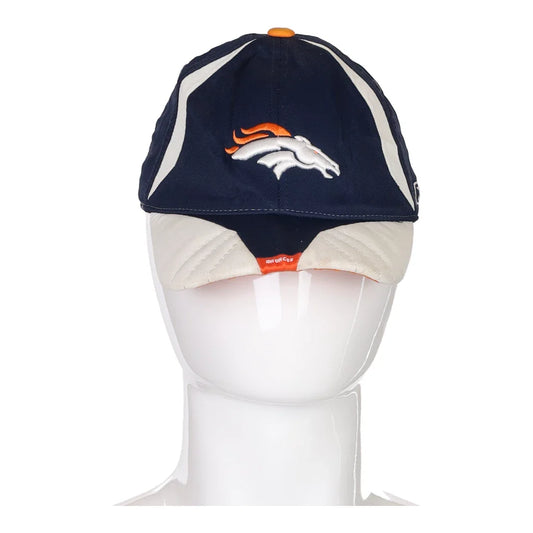 Vintage Denver Broncos Reebok NFL Cap - No Size Block Colour Cotton Blend