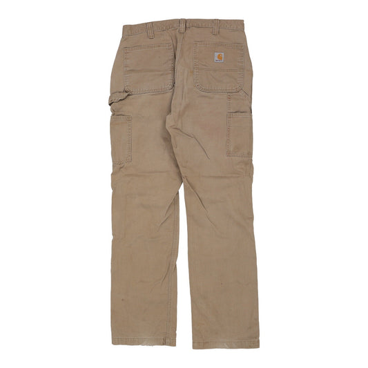 Vintage beige Carhartt Carpenter Trousers - mens 34" waist