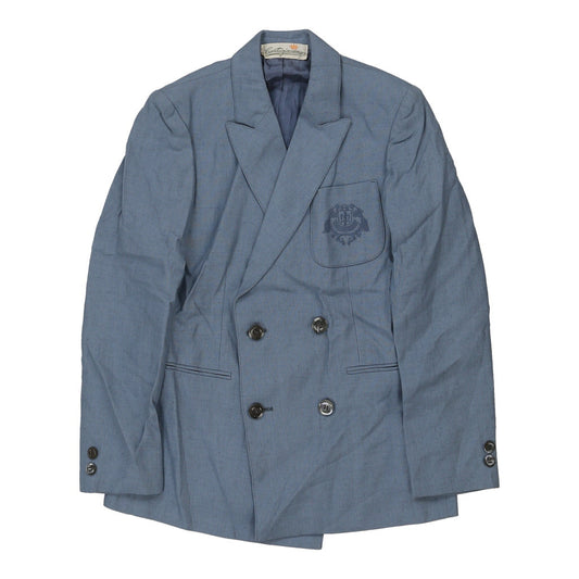 Vintage Age 12 Contegiacomo Blazer - Medium Blue Wool