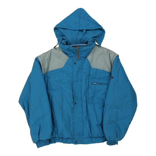 Vintage Great Lakes Ski Jacket - Large Blue Polyester