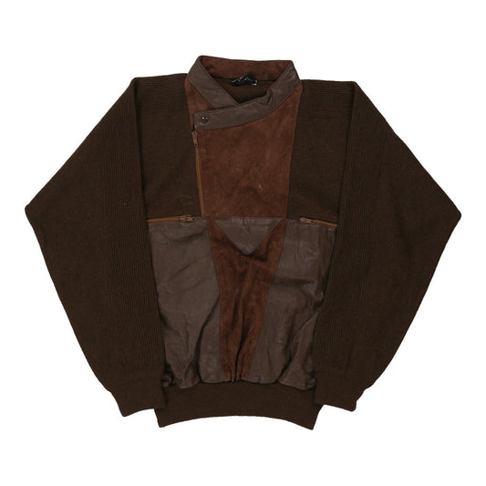 Vintage 1980's De Pietri Jacket - Medium Brown Cotton