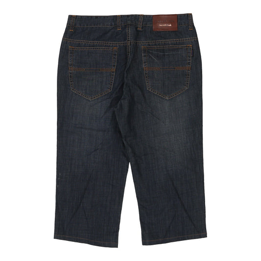 Vintage blue Style & Vogue Denim Shorts - womens 33" waist