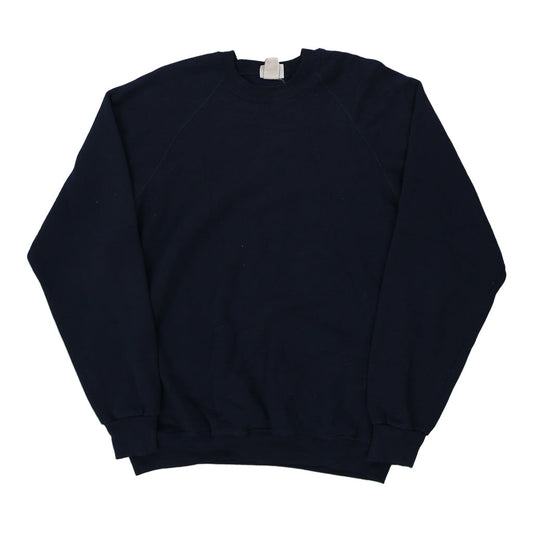 Vintage navy Made in USA Lee Sweatshirt - mens x-large