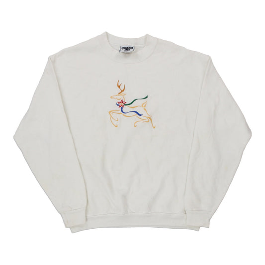 Vintage grey Made in USA Lee Sweatshirt - womens large