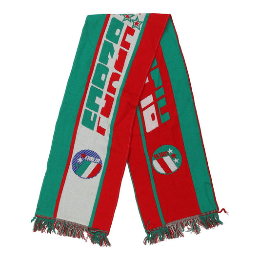 Vintage block colour Italia Unbranded Scarf - mens no size