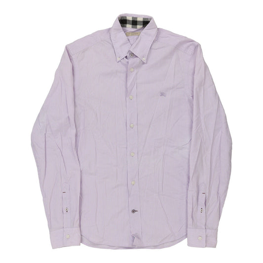 Vintage pink Burberry Brit Shirt - mens medium