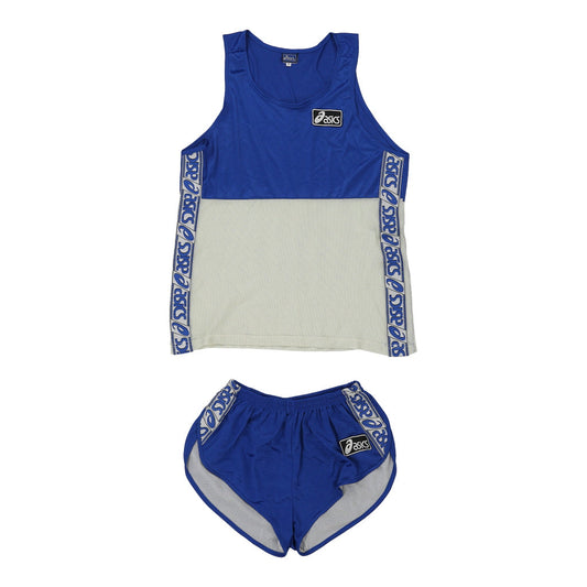 Vintage blue Asics Co-Ord - mens medium