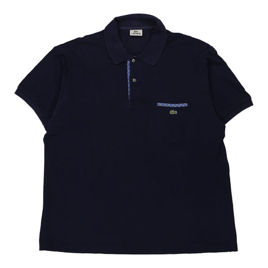 Vintage navy Lacoste Polo Shirt - mens x-large