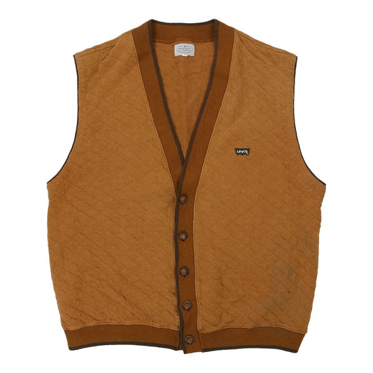 Vintage brown Levis Gilet - mens large