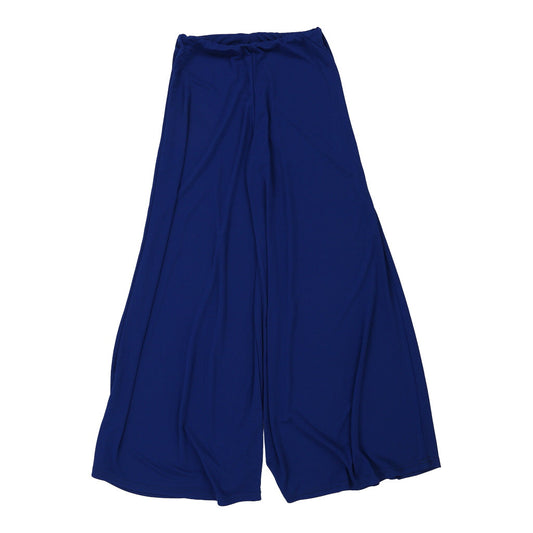 Vintage blue Unbranded Trousers - womens 28" waist