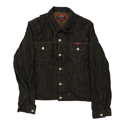 Vintage Good Show Denim Jacket - XL Brown Cotton