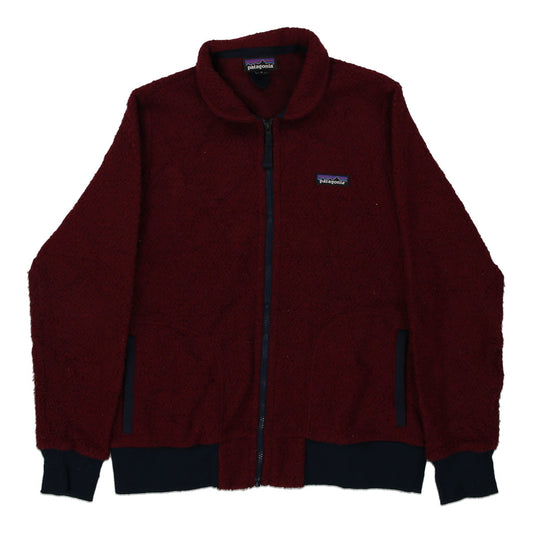 Vintage burgundy Patagonia Fleece - womens medium