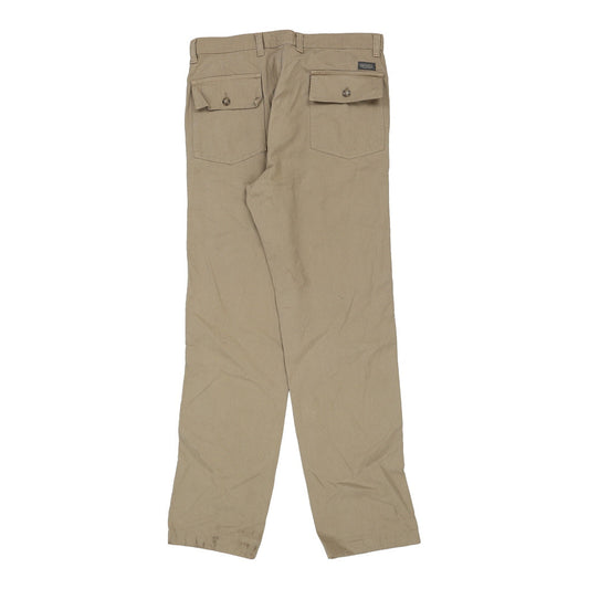 Vintage beige Tech Tab Trousers - mens 34" waist