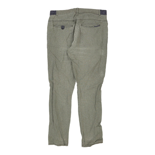 Vintage khaki Desigual Trousers - womens 36" waist