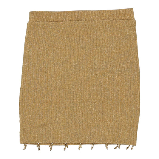 Vintage beige Unbranded Mini Skirt - womens small