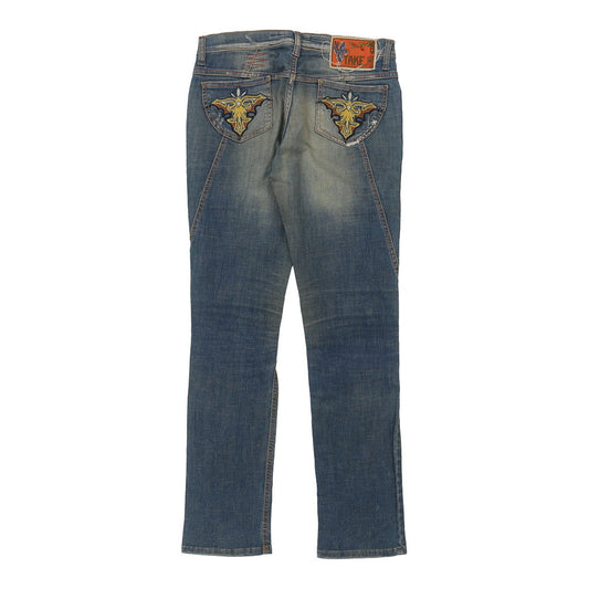 Vintage Take-Two Jeans - 30W UK 8 Blue Cotton