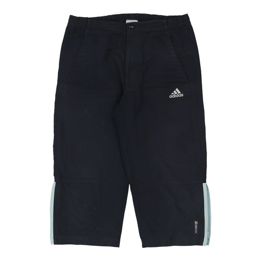 Vintage navy Adidas Sport Shorts - womens 33" waist