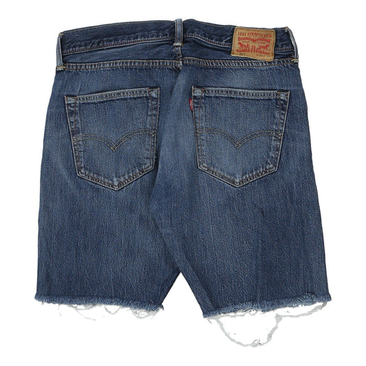 Vintage blue 501 Levis Denim Shorts - mens 32" waist