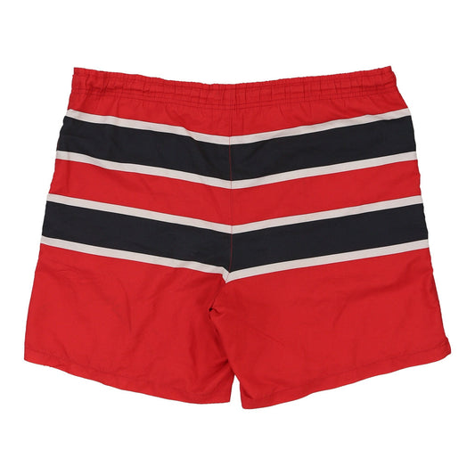 Vintage red Emporio Armani Swim Shorts - mens xxx-large