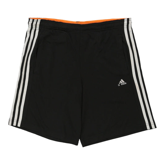 Vintage Adidas Sport Shorts - Small Black Polyester