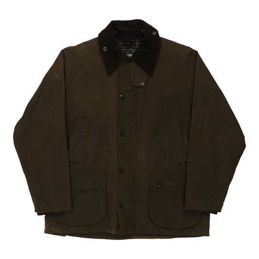 Vintage Classic Bedale Barbour Jacket - XL Khaki Cotton
