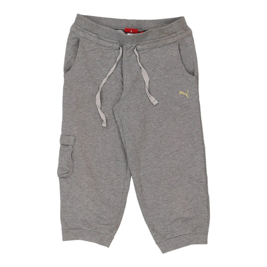 Vintage Puma Cargo Joggers - XS Grey Cotton