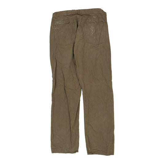 Vintage khaki Timberland Trousers - mens 39" waist