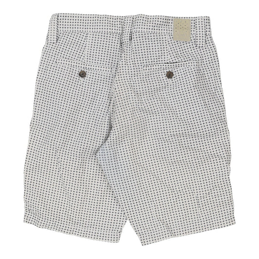 Vintage grey Cotton & Silk Shorts - mens 32" waist