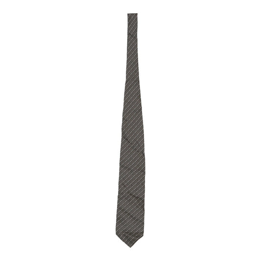 Vintage grey Gianfranco Ferre Tie - mens no size