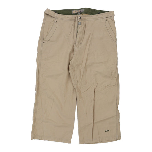 Vintage beige Quiksilver Shorts - mens large