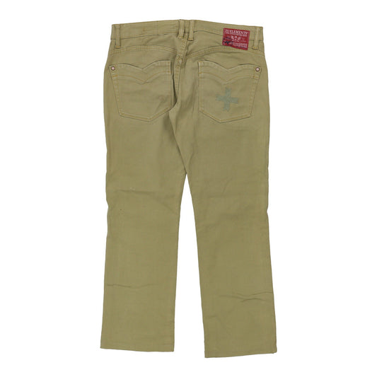 Vintage green Zu Trousers - womens 34" waist